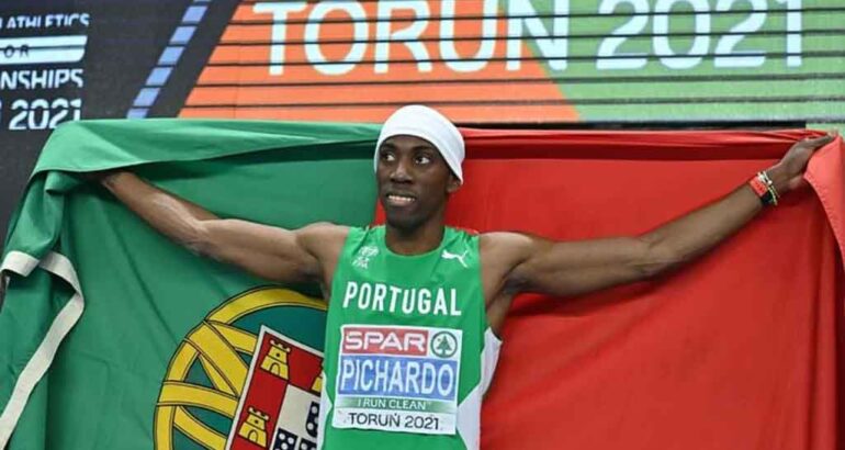 Pedro Pichardo conquista medalha de ouro em tripo salto para Portugal