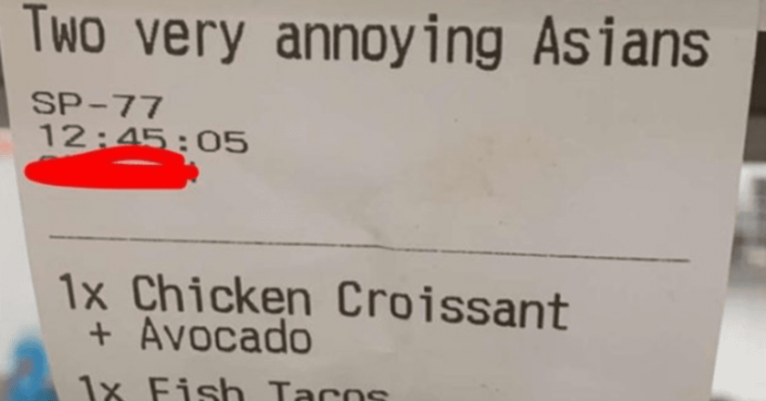 Restaurante trata clientes como “asiáticos chatos”