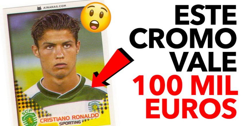 Tens cromos do CR7? Este vale 100 mil euros, podes estar rico e nem sabes!