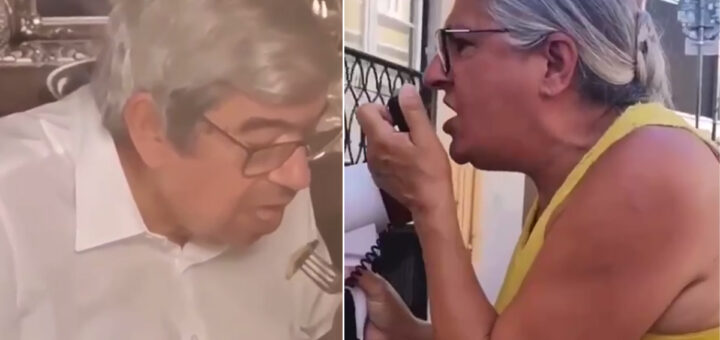 Ferro Rodrigues confrontado em restaurante por manifestantes que o chama de “pedófilo” e “assassino” (VÍDEO)