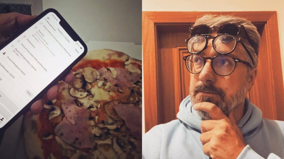 Nuno Markl relata episódio caricato após encomendar uma pizza