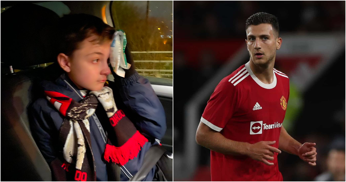 Diogo Dalot com gesto solidário a criança que foi agredida por adeptos do Arsenal