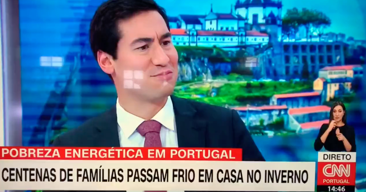 Fail em direto na CNN Portugal, entrevistador engana-se na profissão do convidado (VÍDEO)