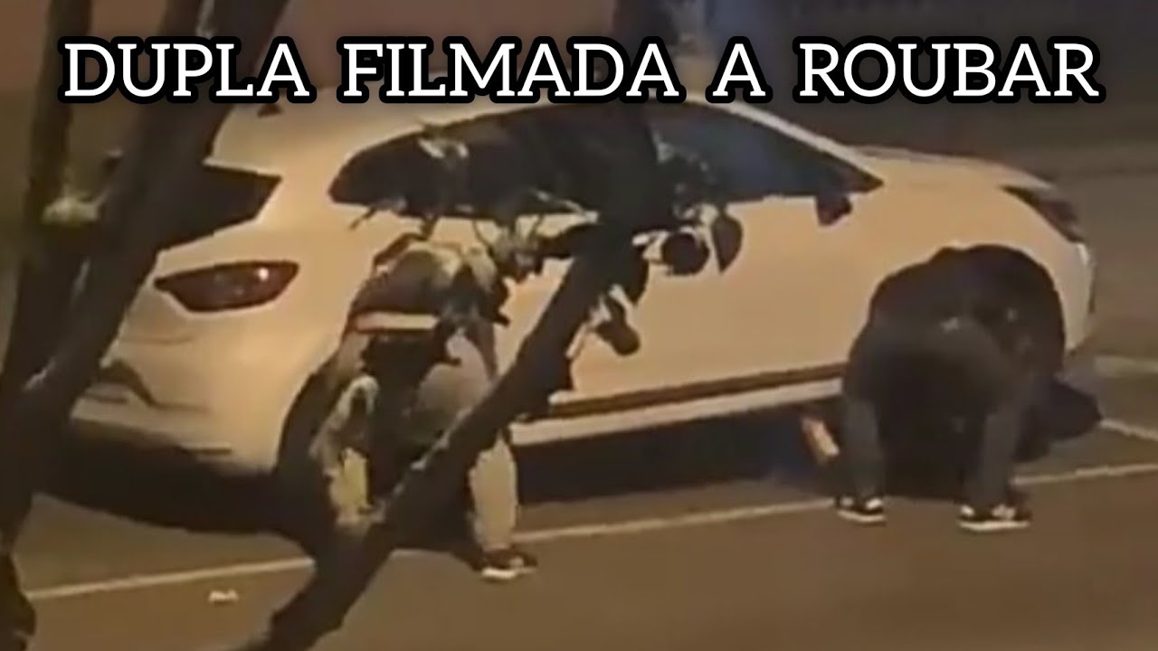 Dupla de jovens filmados a roubar rodas de carros no Porto (VÍDEO)