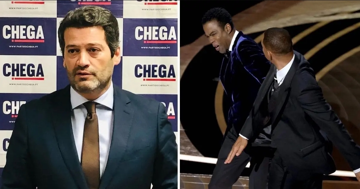 André Ventura reage à agressão de Will Smith: “Já tive vontade de fazer isto na Assembleia da República”