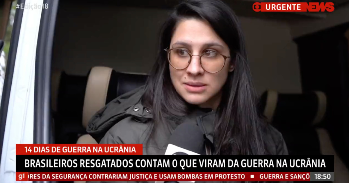 Médica brasileira resgatada da Ucrânia conta o que viu na guerra (VÍDEO)