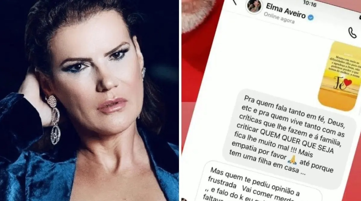 Elma Aveiro humilhou e insultou seguidora: “Vai comer mer**”