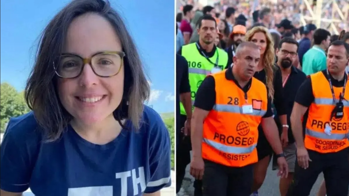 Joana Marques recria fotografia de Cristina Ferreira no Rock in Rio