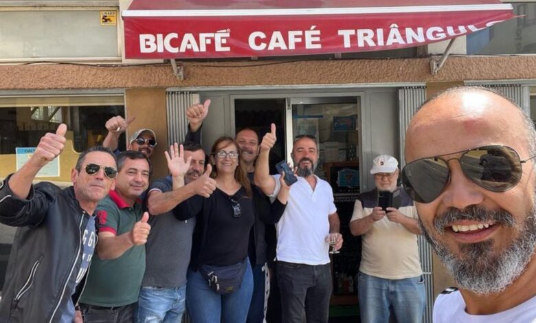 Fernando Rocha voltou ao café onde contou as primeiras anedotas