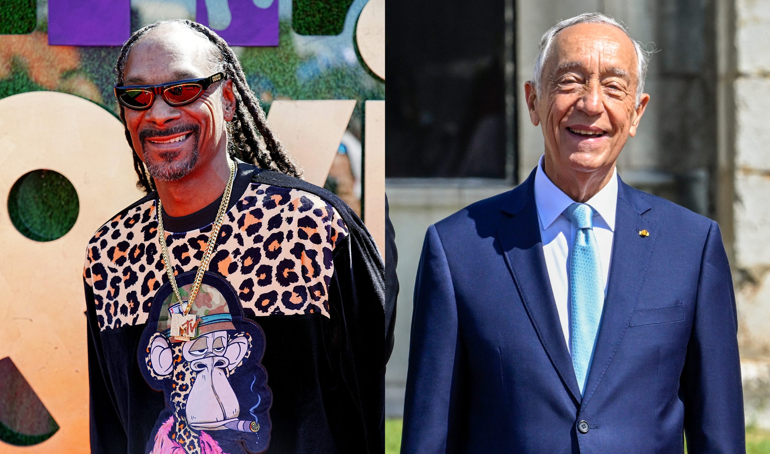 Snoop Dogg partilha vídeo viral de Marcelo Rebelo de Sousa