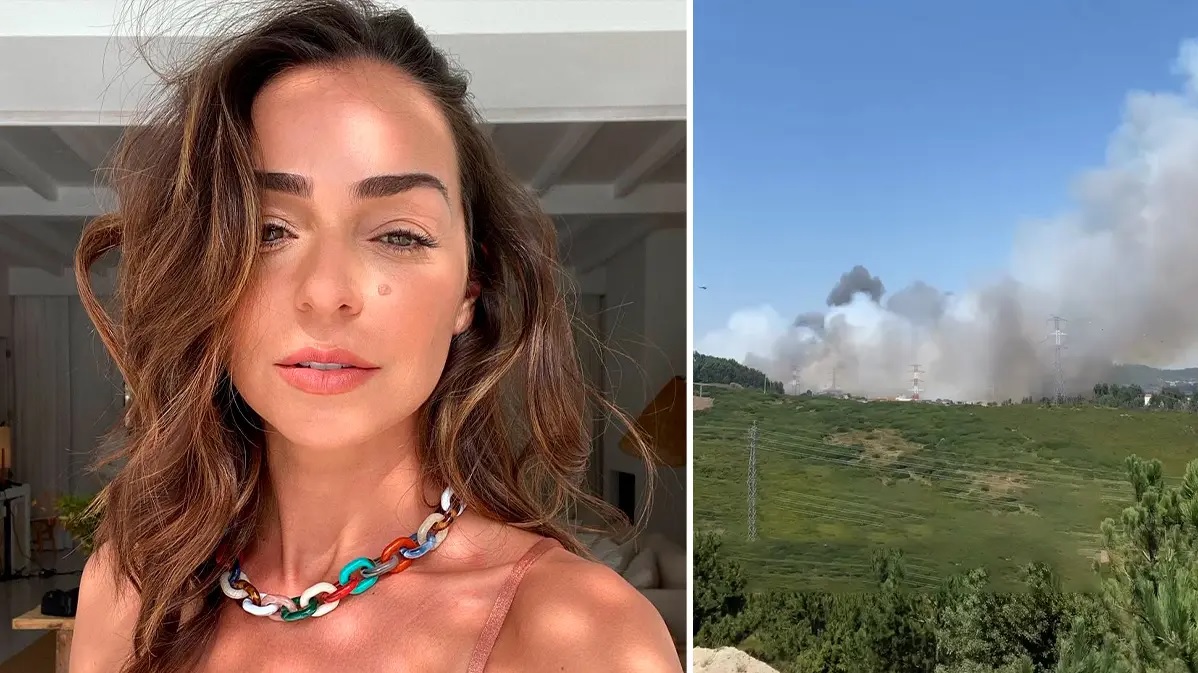 Vanessa Martins ‘relata’ incêndio perto da sua casa (VÍDEO)